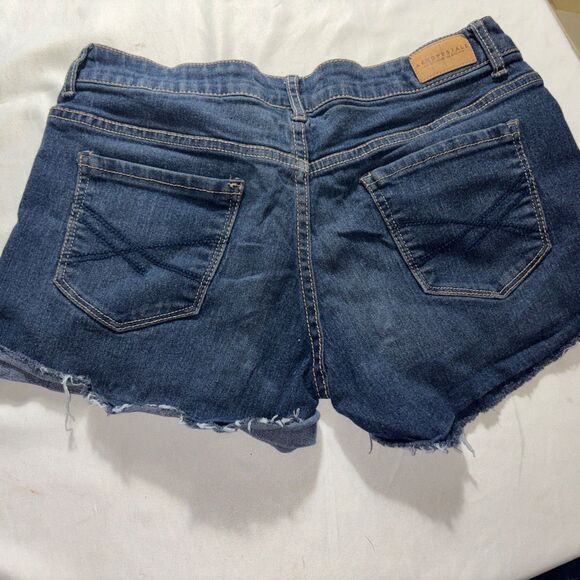 Denim Bundle Lot 4 Pc  3 Shorts 1 Pair Of Jeans Size 6 Dark & Medium Wash  BL - Picture 15 of 16